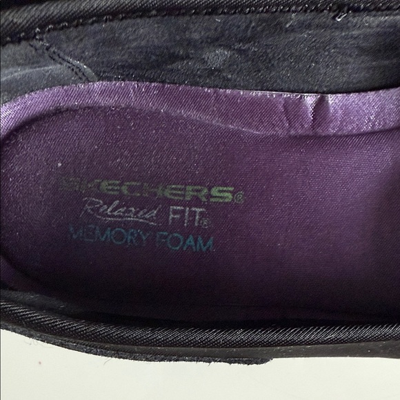 Sketchers memory foam Black Women's Loafers - Picture 6 of 6